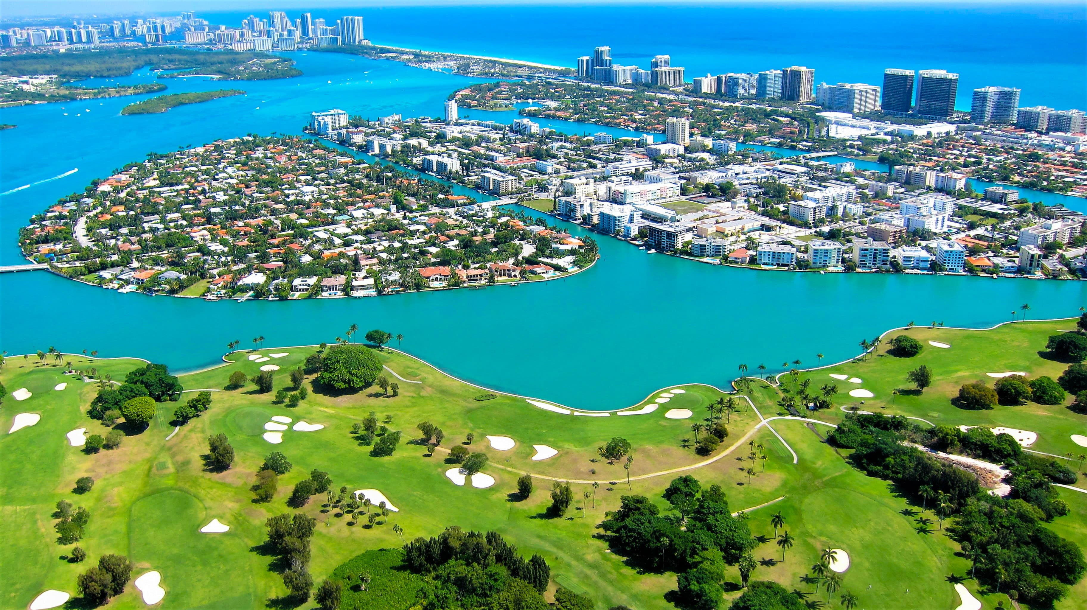 skyview of BAY HARBOR ISLANDS